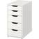 IKEA Alex Lively Pine Effect White Skrivbord 60x120cm