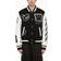 Off-White Lea Appliqué Varsity Jacket - Black/White/Light Grey