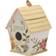 Certified International Nature's Song 3-D Birdhouse Biscuit Jar