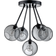 Design by us Ballroom Molecule Black/Grey Loftlampe