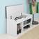 SoBuy FSR45-HG with Lift Up Top Grey Skoställ 80x46cm