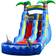 HeroKiddo Ocean Shark Tall Water Slide with Splash Pool