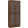 vidaXL Vitrine Brown Oak Vitrine 82.5x185.5cm