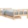 vidaXL Cadre de Lit Enfant Avec Tiroirs 90x200 cm Bois de Pin Massif 37.6x80.9"