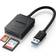 UGREEN 2 in 1 USB-A 3.0 card reader (20250)