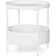 Torkelson Milano White Brickbord 50cm