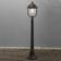 Konstsmide Parma Black Lamp Post 118cm