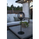 Star Trading Sunlight Black Table Lamp 17.7"