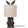 Hestia Hiding Rabbit Beige/Brown Tischlampe 43cm