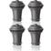 Vacu Vin Wine Saver Vacuum Stoppers 4pcs