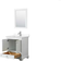 Wyndham Collection Deborah (WCS202030SWHC2UNSM24)