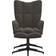 Homie Velvet Dark Grey Fauteuil 98cm