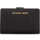 Michael Kors Medium Crossgrain Leather Wallet - Black