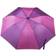 Totes Recycled Canopy Auto Open Rain Umbrella Purple/Multi