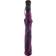 Totes Recycled Canopy Auto Open Rain Umbrella Purple/Multi