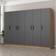 Minerva Cambrian Grey/Brown Garderob 270x210cm