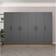 Minerva Cambrian Grey/Brown Garderob 270x210cm