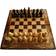 Handmade Wooden Chess Board with Piece Gift Card Game