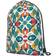 XMXT Moroccan Style Geometric Print Drawstring Backpack - Multicolour