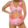 Shein Maternity Floral Print Cut Out One Piece Swimsuit