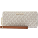 Michael Kors Jet Set Travel Large Logo Continental Wristlet - Vanilla