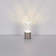 Globo Lunki Nickel/Clear Bordslampa 19cm