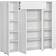 Mailand 24 White High Gloss Lagerschrank 135x120cm