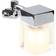 RAXON Cube Mirror Clear/Chrome Vægarmatur