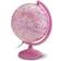 Waypoint Geographic Safari Explorer Animals Globe Pink Globe 10"