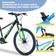 24 Inch MTB for Boys and Girls Age 9-12 Years Kids Bike