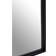 Premier Housewares Small Square Matte Black Wall Mirror 32x32cm