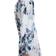 H&M Dress with Tie Belt - White/Blue Floral