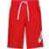 NIKE Men's Club Alumni French Terry Shorts - University Red/White