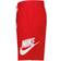 NIKE Men's Club Alumni French Terry Shorts - University Red/White