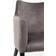 KARE 83580 Armchair Gray/Black Kitchen Chair 87cm