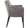KARE 83580 Armchair Gray/Black Kitchen Chair 87cm