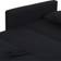 Homcom 2-Seater Charcoal Gray Soffa 101cm 2-sits