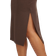 Nike Sportswear Essential Women's Tight Midi Dress - Baroque Brown/Sail