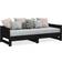 vidaXL Pull-Out Day Black Sofa 194cm