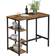 Vasagle Workstation Vintage Brown/Black Writing Desk 60x109cm