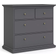 Tvilum Paris Mat Grey Chest of Drawer 96.2x86.9cm