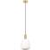 Eglo Manzanares Opal/Brushed Brass