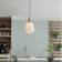 Eglo Manzanares Opal/Brushed Brass