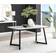 Furniturebox Carson White Dining Set 90x160cm 7pcs