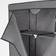 OHS Double Storage Organiser Charcoal Grey Wardrobe 108x154cm