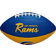 Wilson Mini NFL Team Retro Football Los Angeles Rams - Blue/Gold