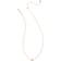 Kendra Scott Mini Elisa Satellite Short Pendant Necklace - Gold/White