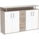 Stella Trading Drift Oak Sonoma/White Sideboard 139x90cm