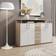 Stella Trading Drift Oak Sonoma/White Sideboard 139x90cm