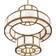 2nd Ave Lighting Alessandro Statuario/Brushed Brass Pendant Lamp 60"